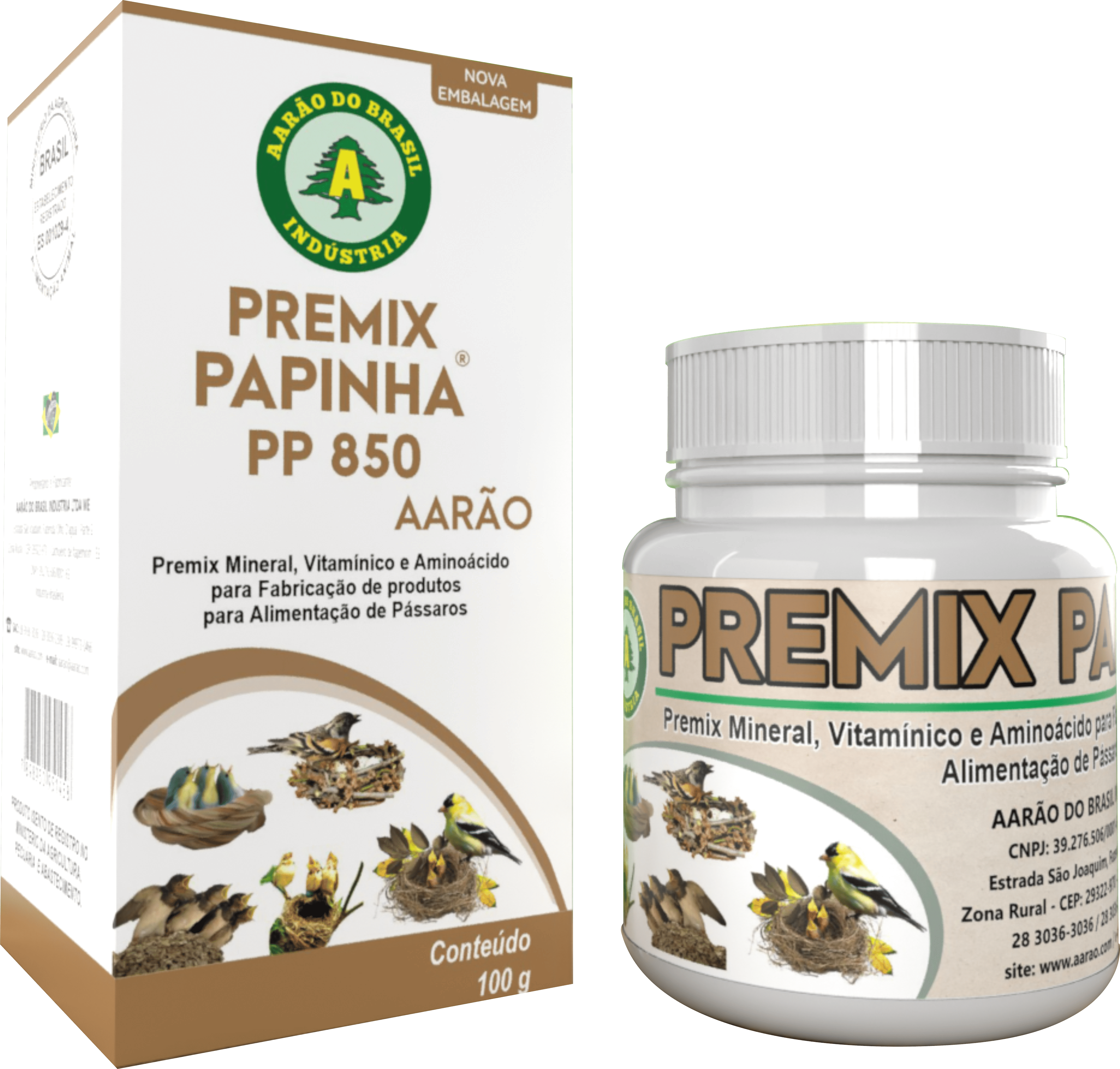 PREMIX PAPINHA PP 850 - AARÃO