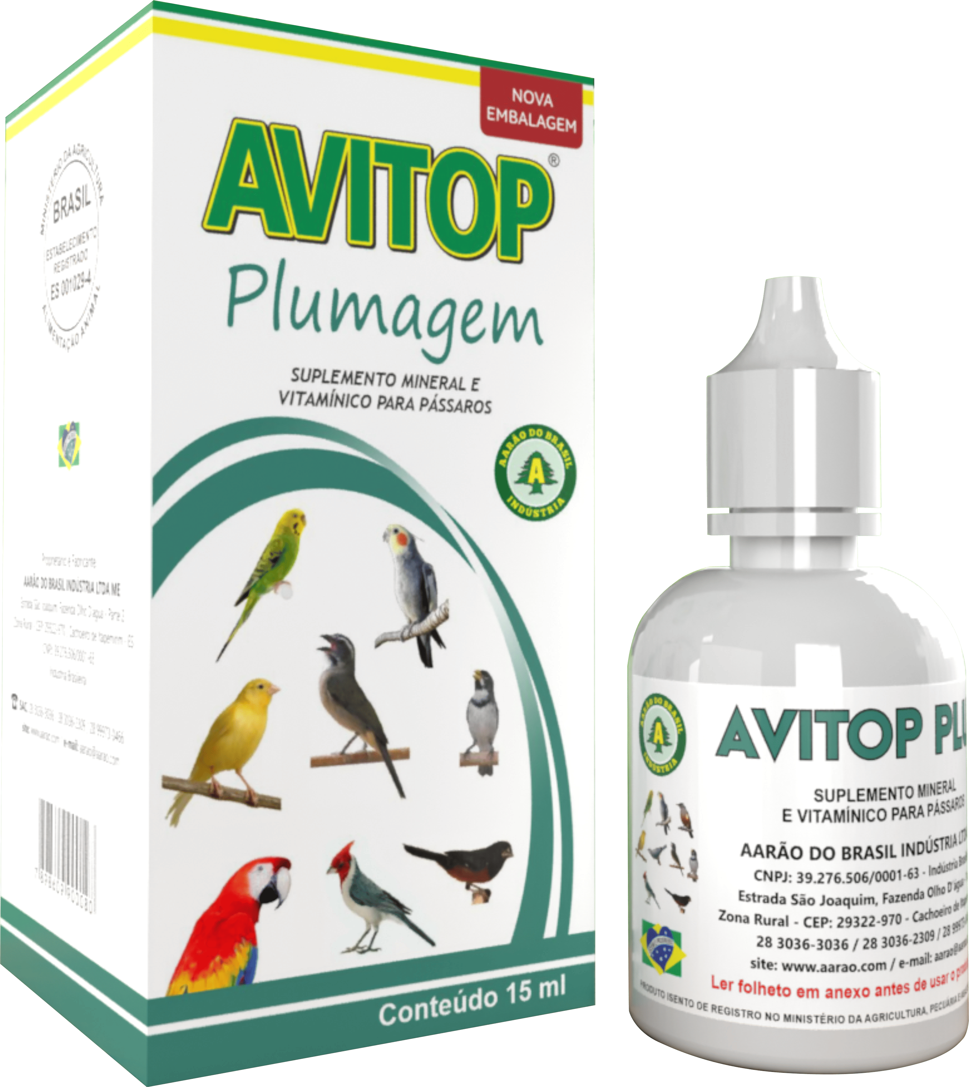 AVITOP PLUMAGEM - AARÃO