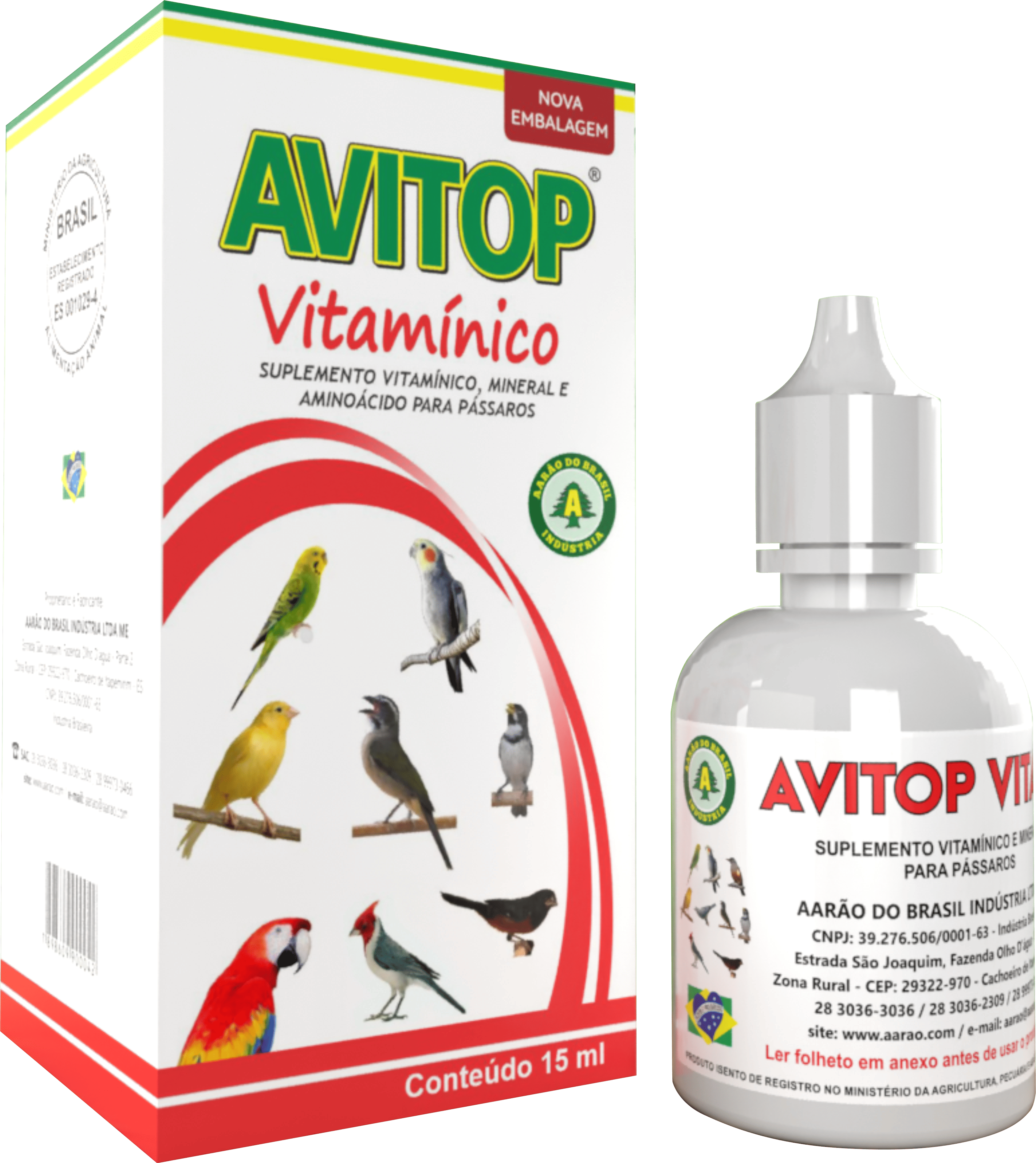 AVITOP VITAMÍNICO - AARÃO